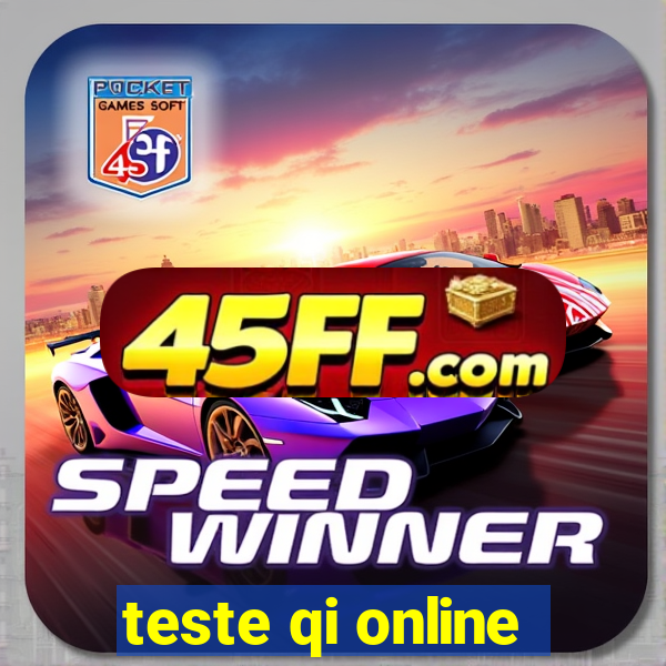 teste qi online